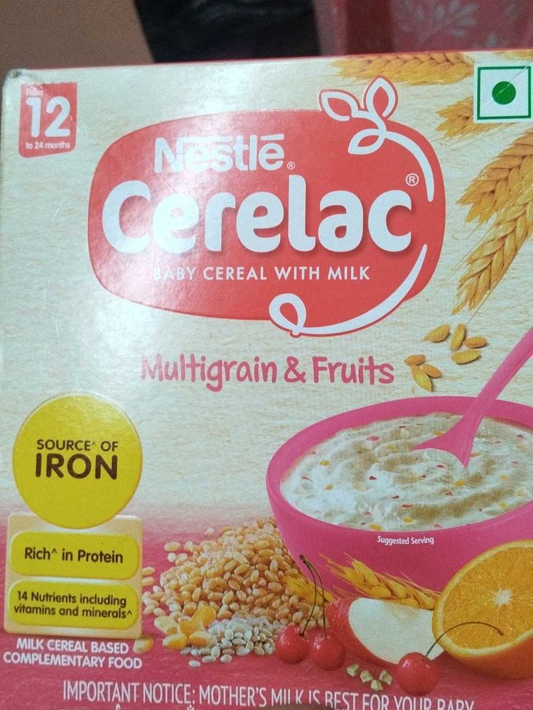 Nestle Cerelac Multigrain &amp; Fruits