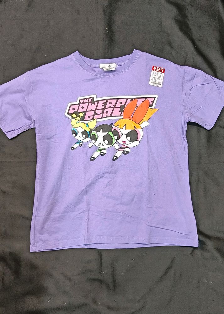 Pull&amp;Bear CN The Powerfull Girl&#39;s Tshirt