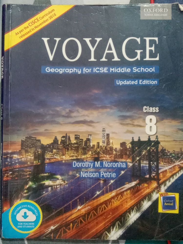 OXFORD VOYAGE ICSE GEOGRAPHY CLASS 8