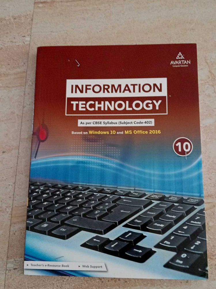 Information Technology Book Cl 10