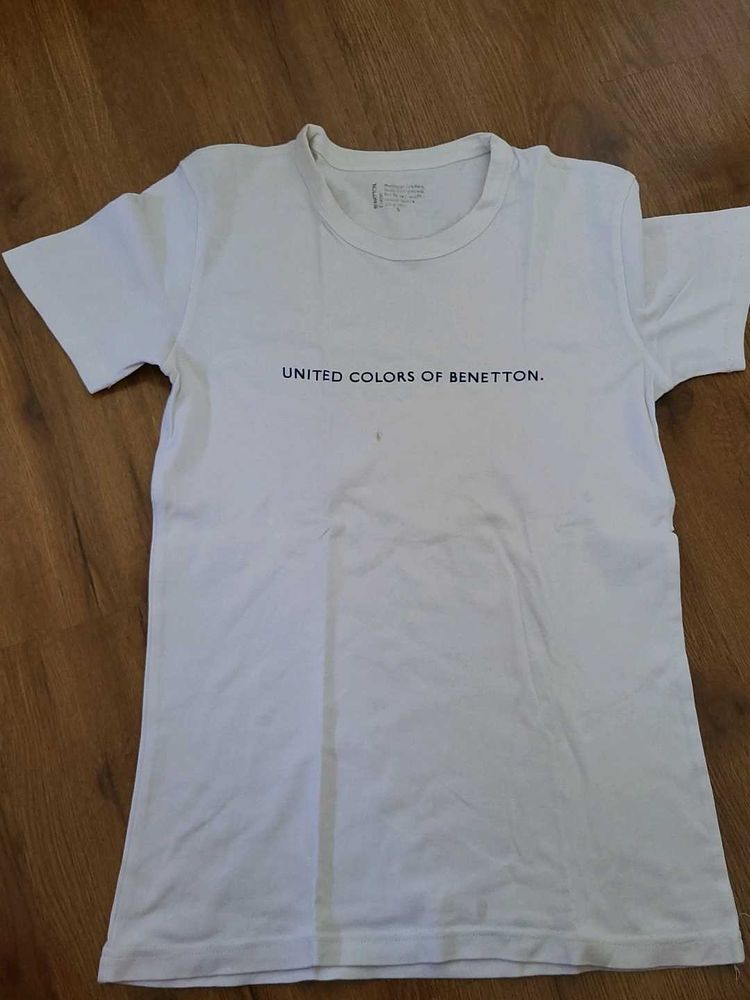 White Tee For Girls
