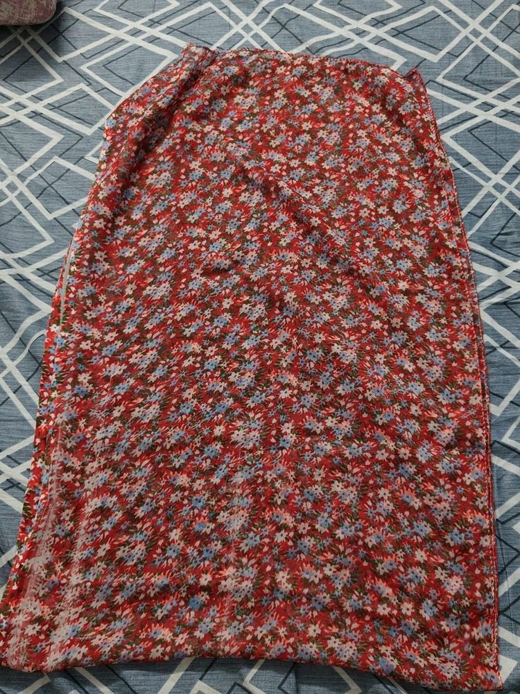 1 Negotiate Scarf red
