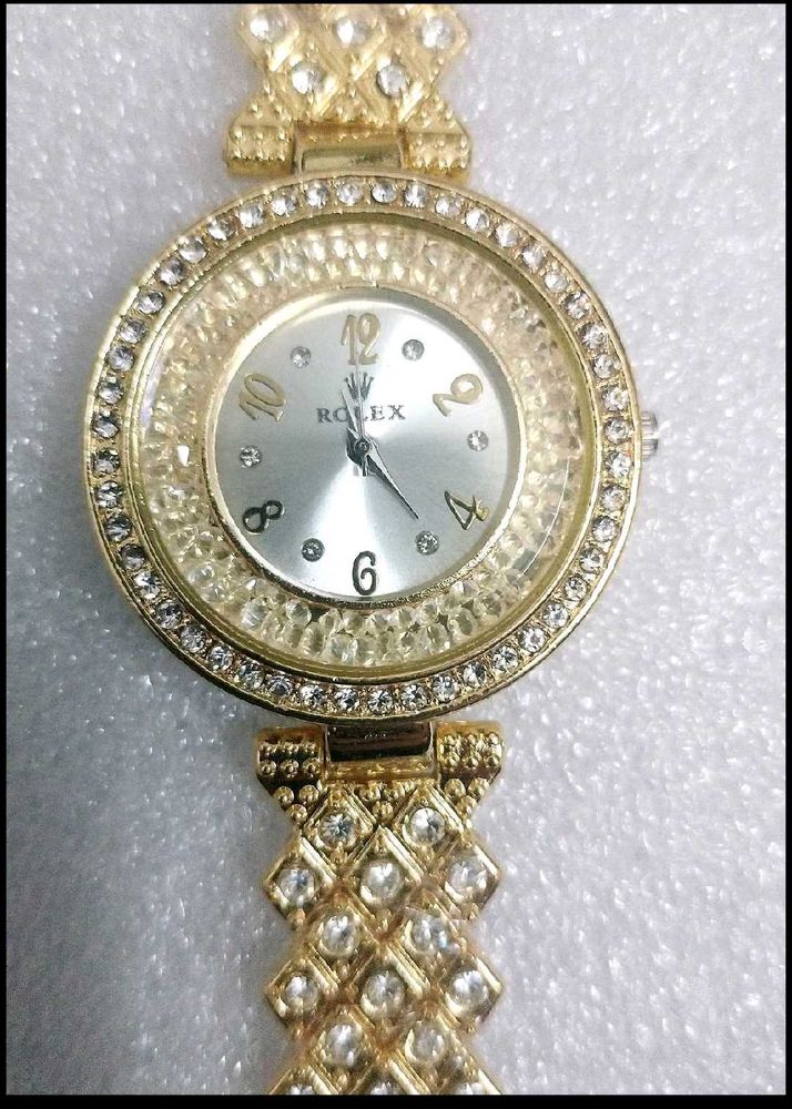 Rolex 1st Copy Golden Watch