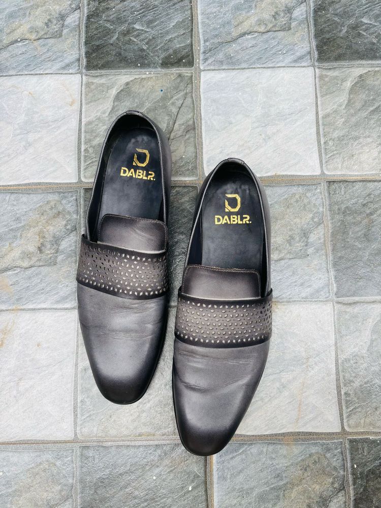 DABLR  Formal And Party Shoes (Charcoal ,dark Grey