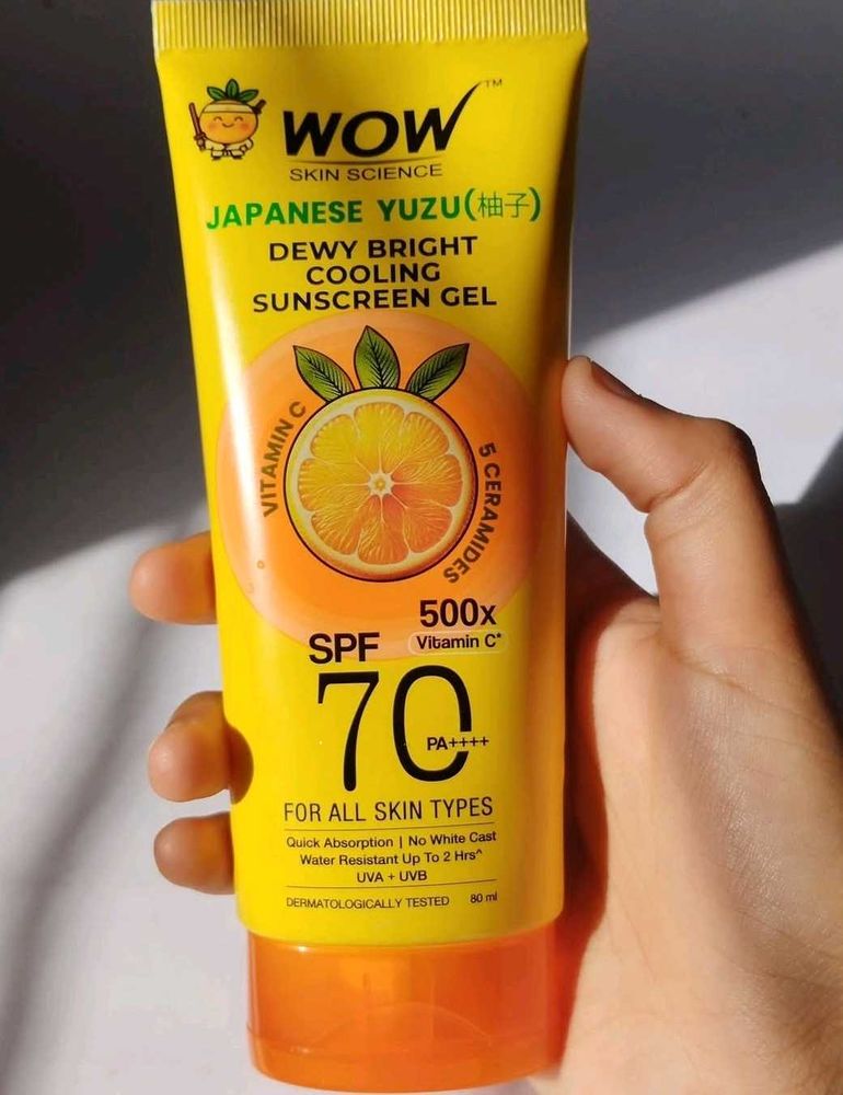 WOW Skin Science Sunscreen Gel