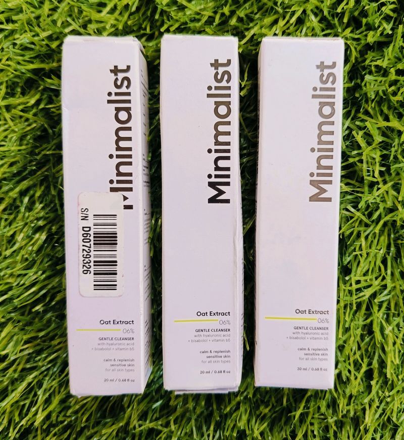 Minimalist Oat Extract 06% Gentle Cleanser