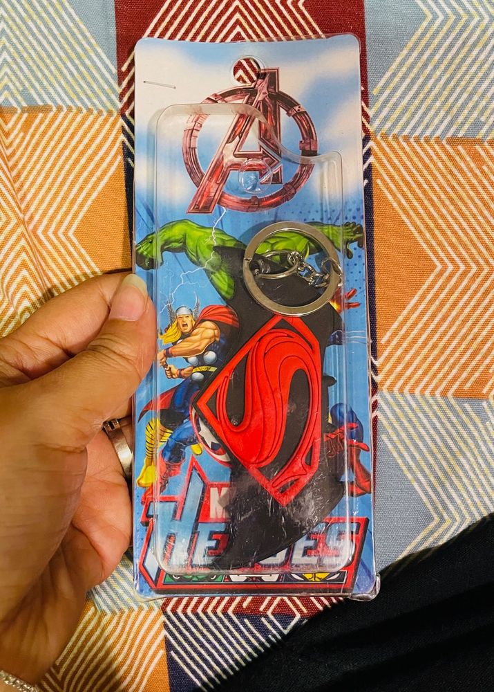Superman Key Ring
