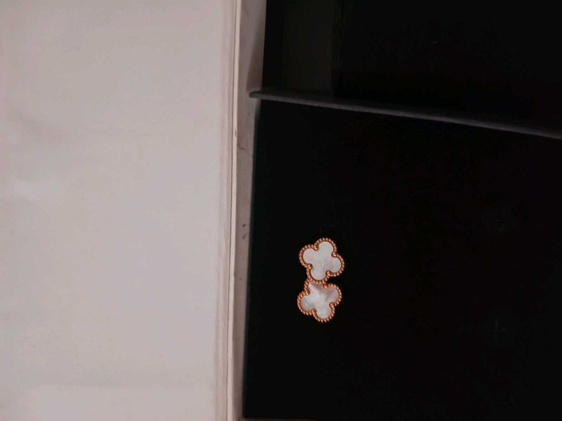 Zaisha 18k Gold Plated Mother Of Pearl Earrings