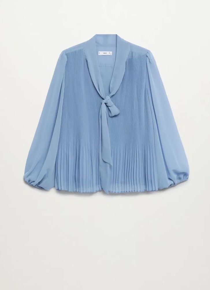 Formal Front Tie Modest Top
