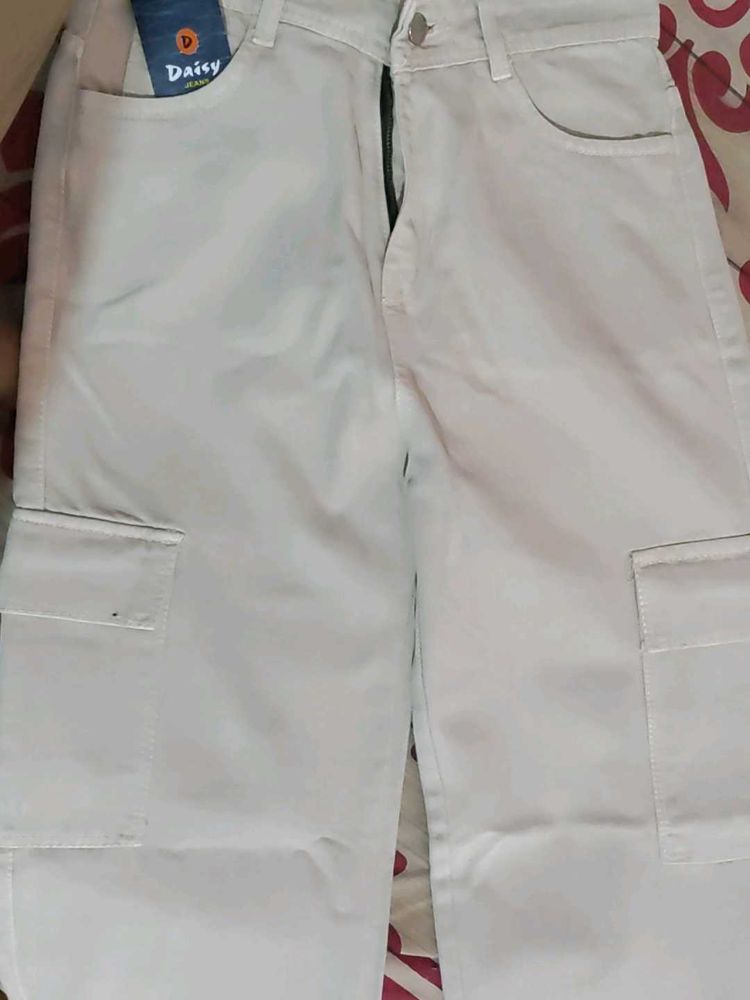 denim cargo beige colour