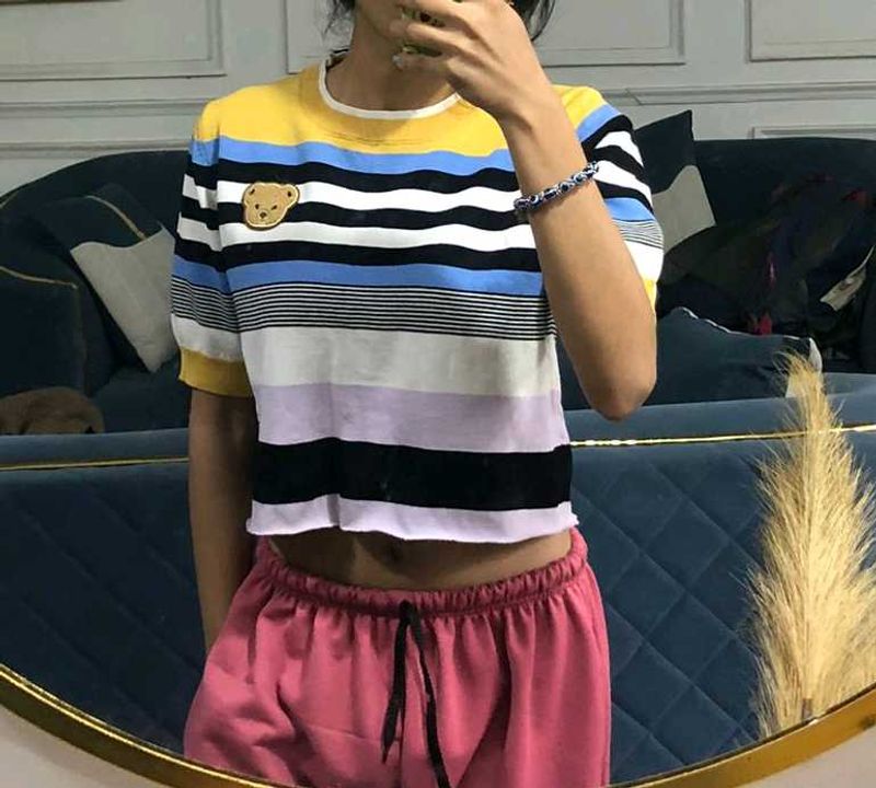 Teddy Crop Top