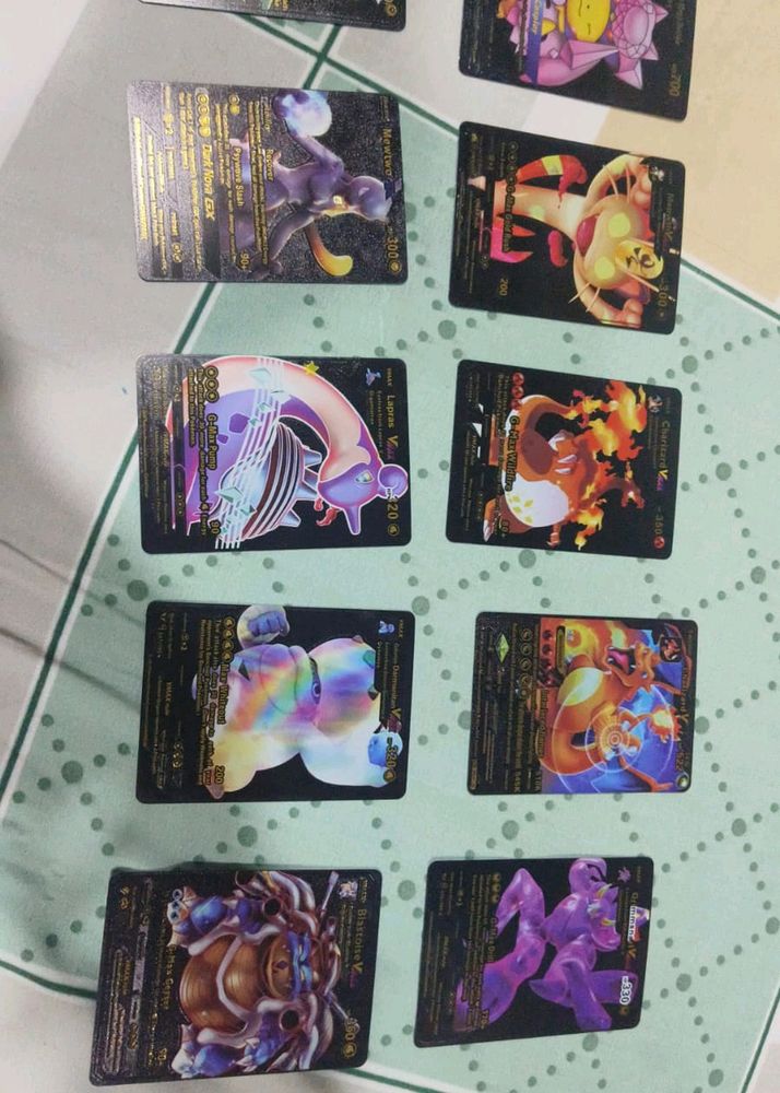 Pokemon Black Rare Cards 10 Card