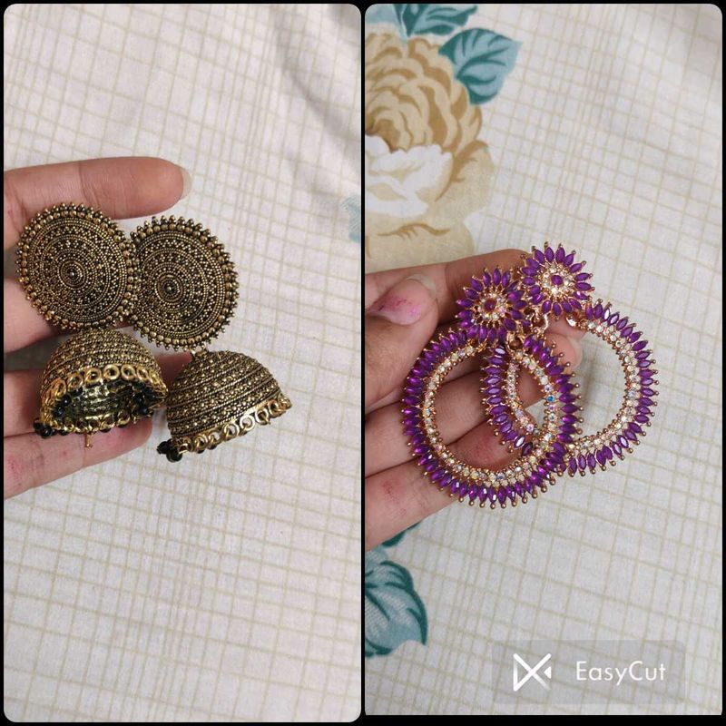Earrings - Jhumkas &amp; Hoops