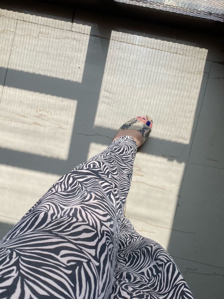 Zebra Print Heels