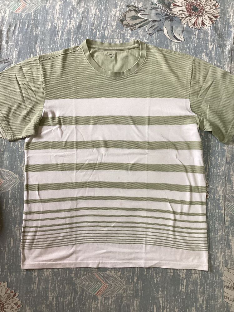 Striped Green T-Shirt