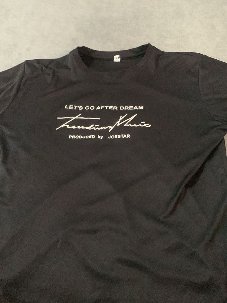 Black colour T-shirt