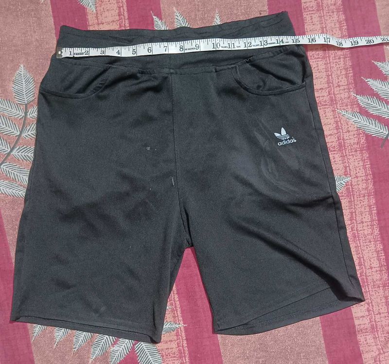 Adidas Black Athletic Shorts