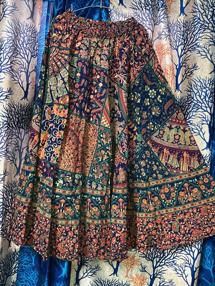 Navratri Multicolour Skirt