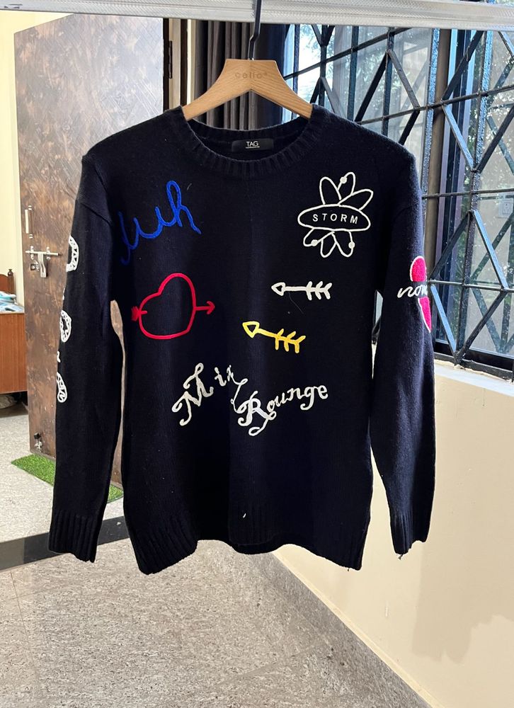 Designer Knit Sweater