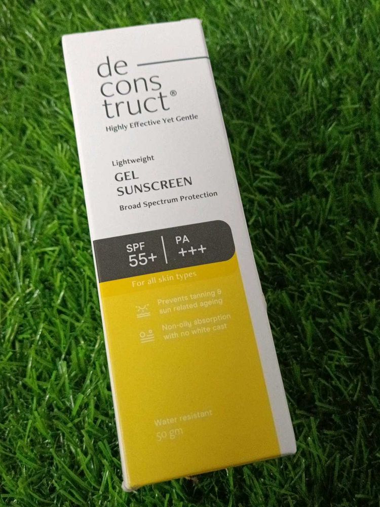 Deconstruct Lightweight Gel Sunscreen (50gm)