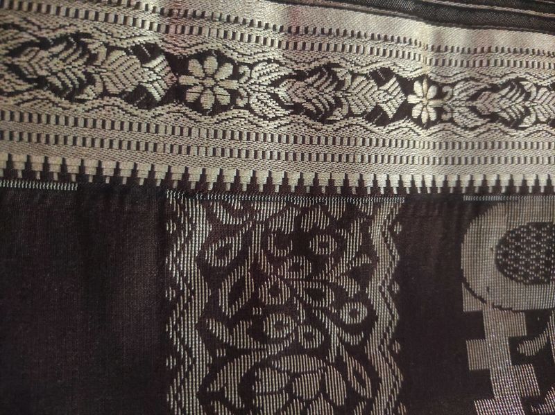 Woven Banarsi Blend , Pure Cotton Saree (