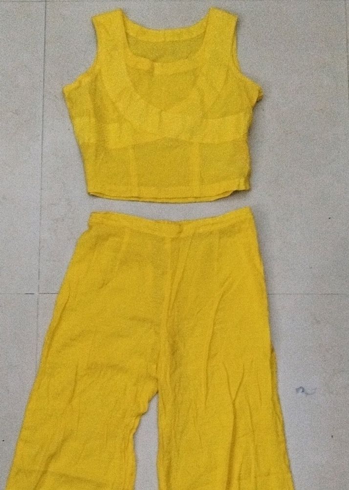 SALE ✨✨YELLOW CO ORD SET