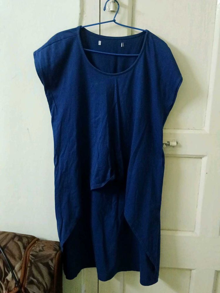 Blue Casual Dress