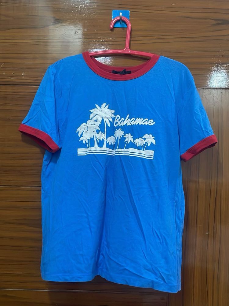 Forever21 Blue Tshirt