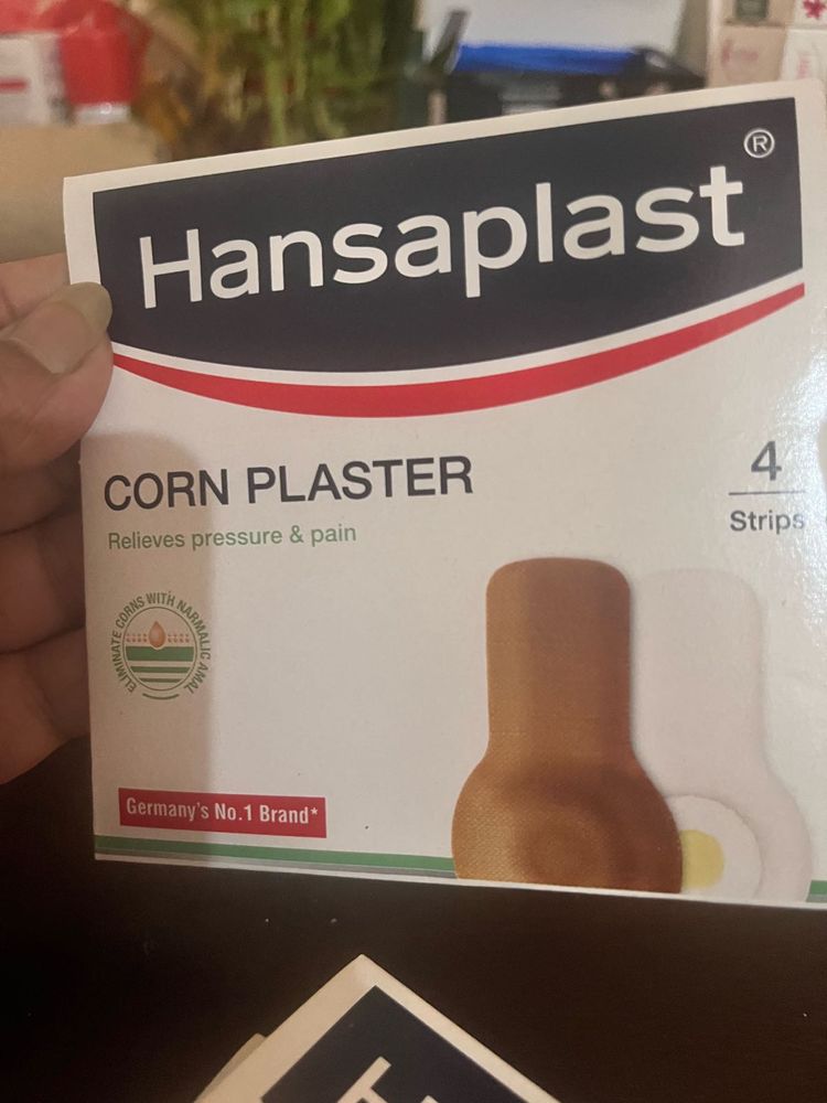 Hansaplast Corn Plaster - 4 Strips (5 Pieces)