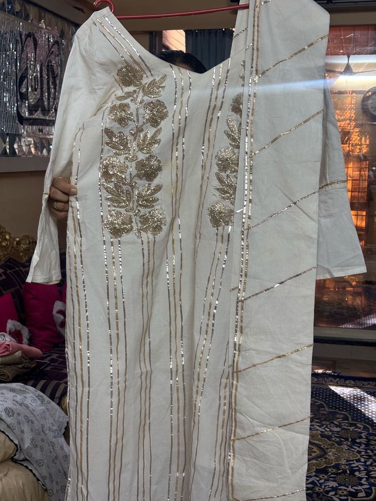 Elegant Embroidered Kurta Set