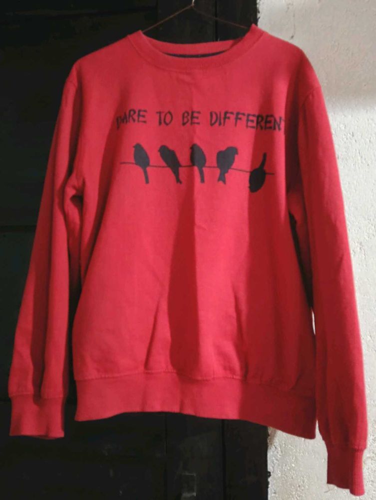 Red &#39;Dare to be Different&#39; Sweatshirt