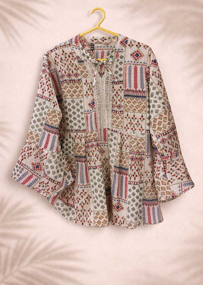 Boho Chic Printed Top