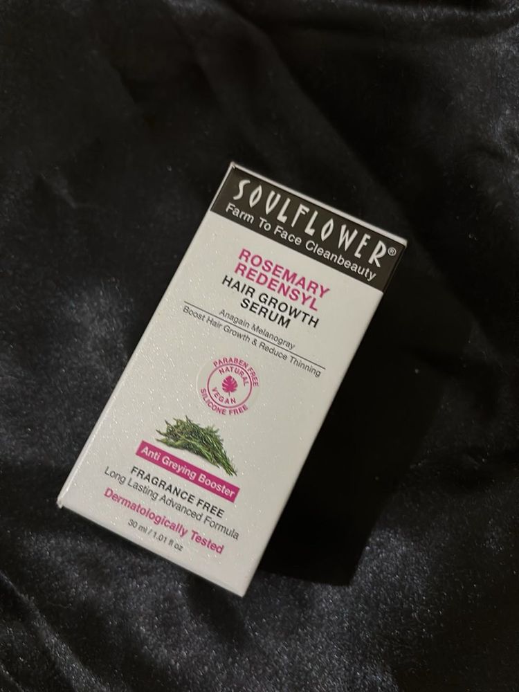🌿 Soulflower – Rosemary Redensyl Hair Growth Seru