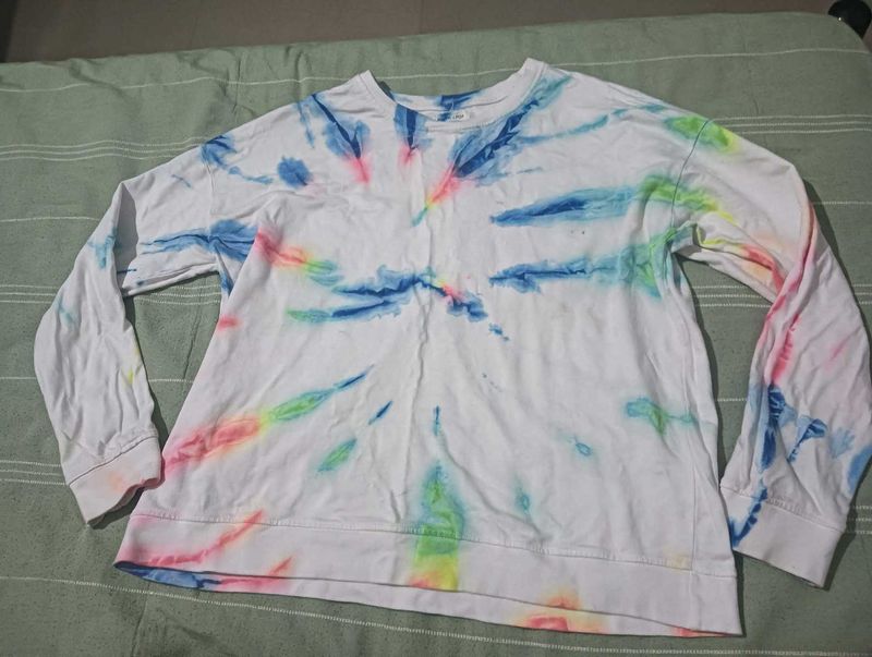 Tye Dye Sweatshirt Co Ord Set
