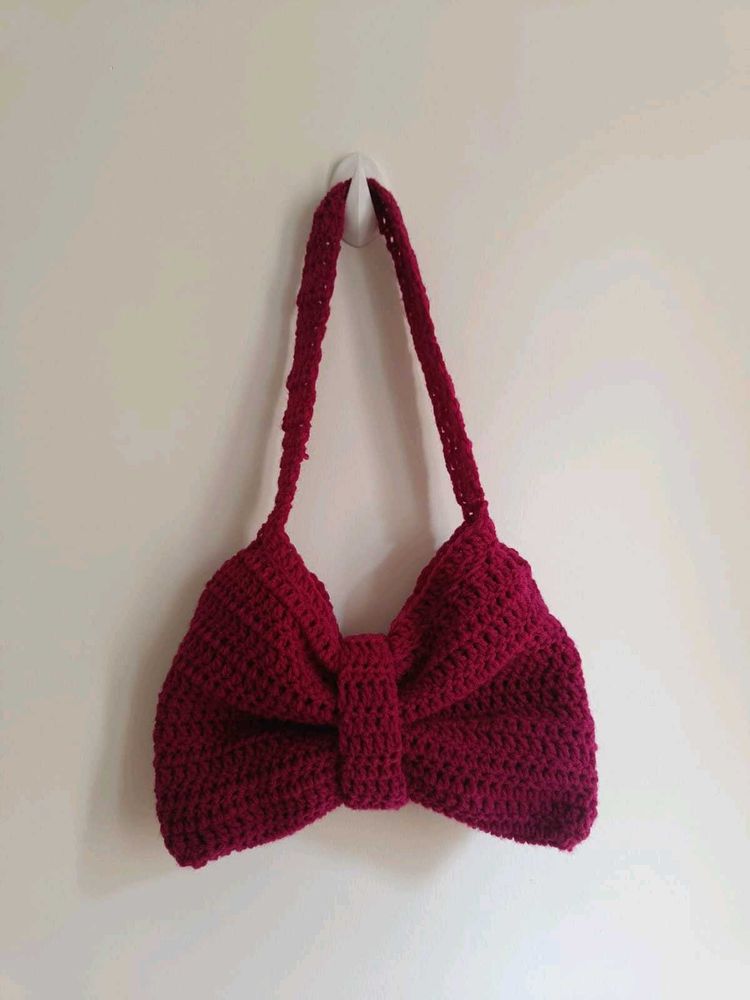 Crochet Bow Bag