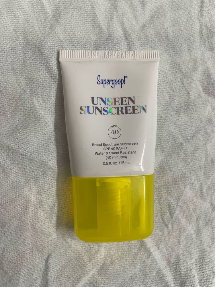 Supergoop Sunscreen And Loccitane 2 Sunscreens