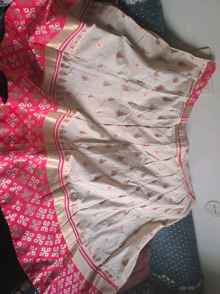 Patola Print only Lehnga( Banarashi Silk)
