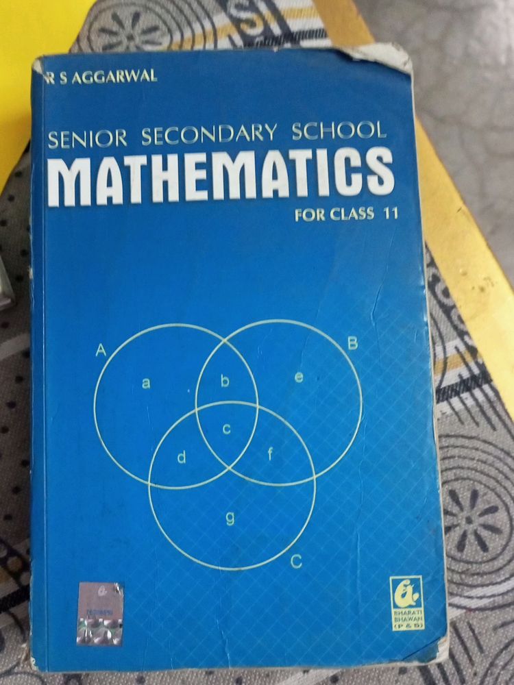 Class 11 R S Agarwal Maths Mathematics
