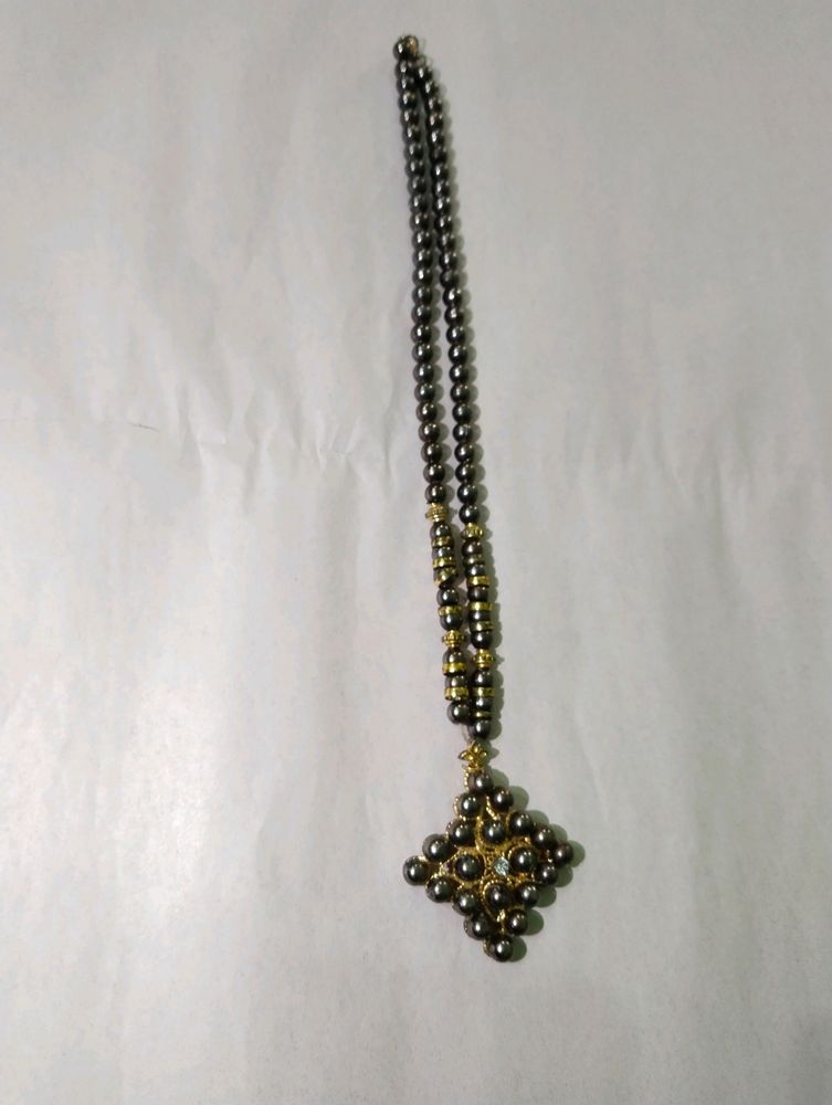 Dark Grey Necklace