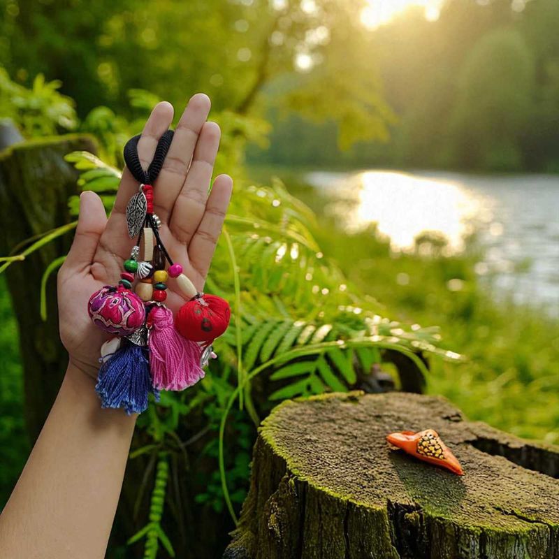 HandmadeUnique Tribal boho/Multicolor Hair strings