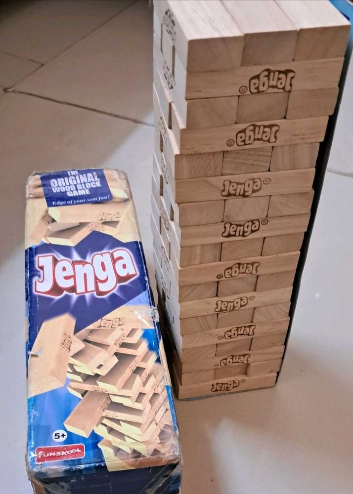 Funskool - The Original Wood Block Jenga