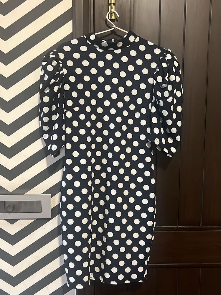 Shein Polka Dot Dress- Size M-L