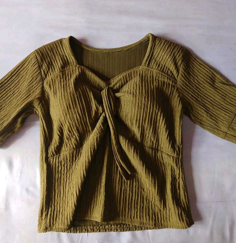 Sweetheart Neckline Top