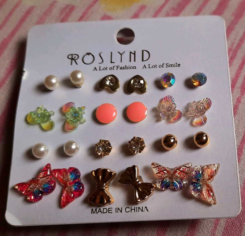 Earring Set - Roslynd - A Lot of Fashion