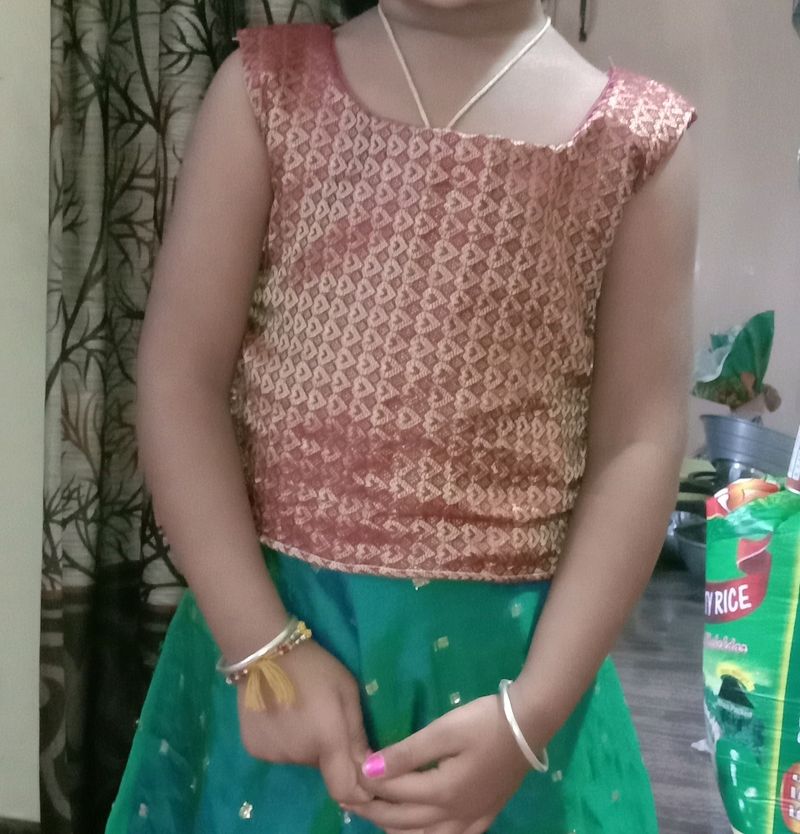 Crop Top Sleeveless For Kids Girls