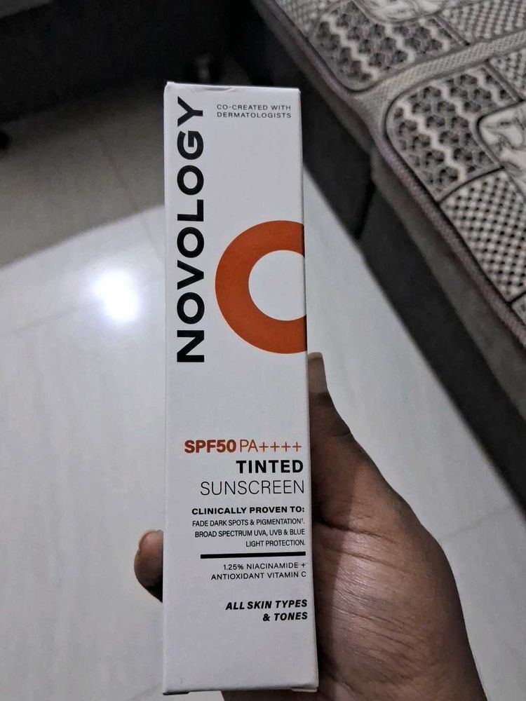 Novology Tinted Sunscreen SPF 50