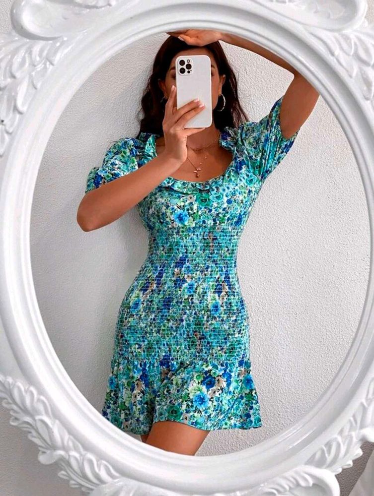 Shein Floral Dress💚
