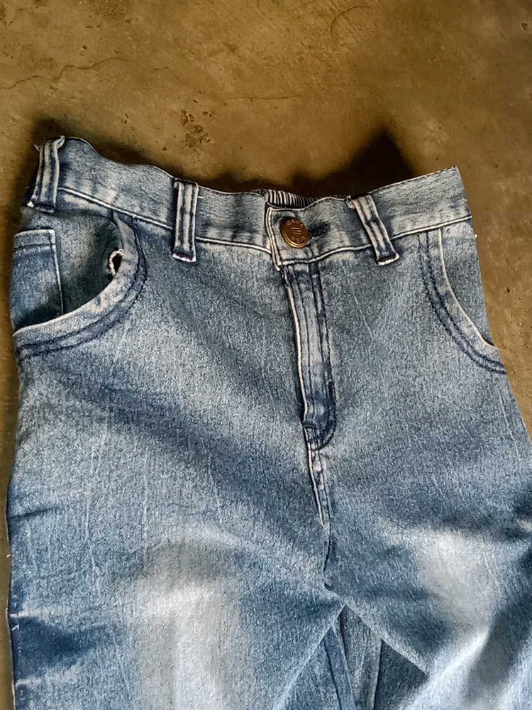 Light Wash Denim Jeans