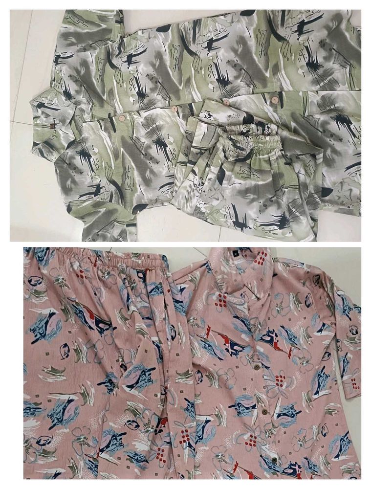 Printed Co Ord Combo Set