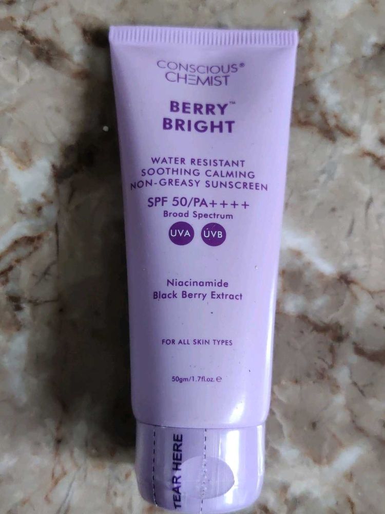 Conscious Chemist Sunscreen